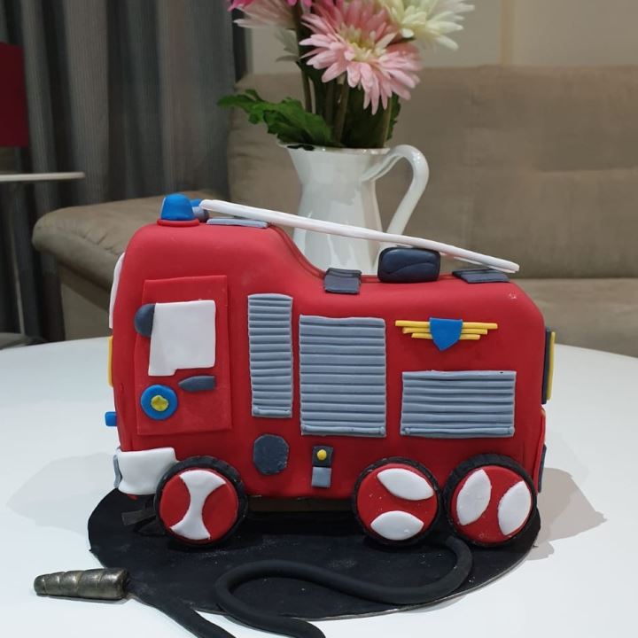 Fire Engine Cake