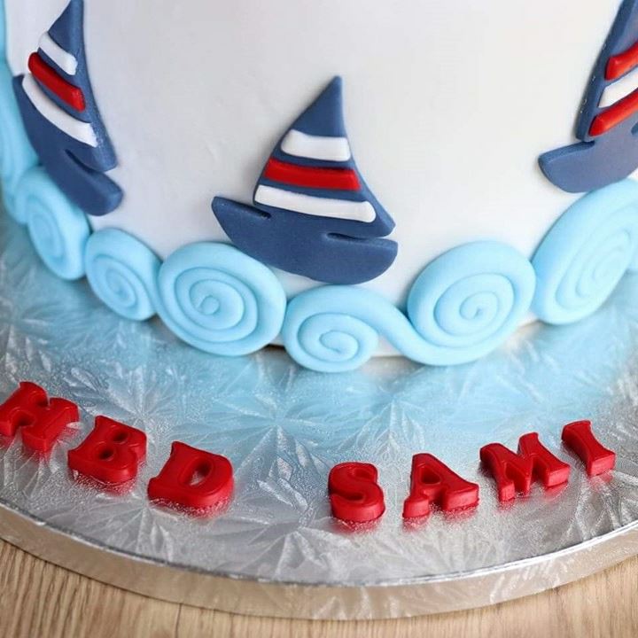 Birthday Boat Cake
