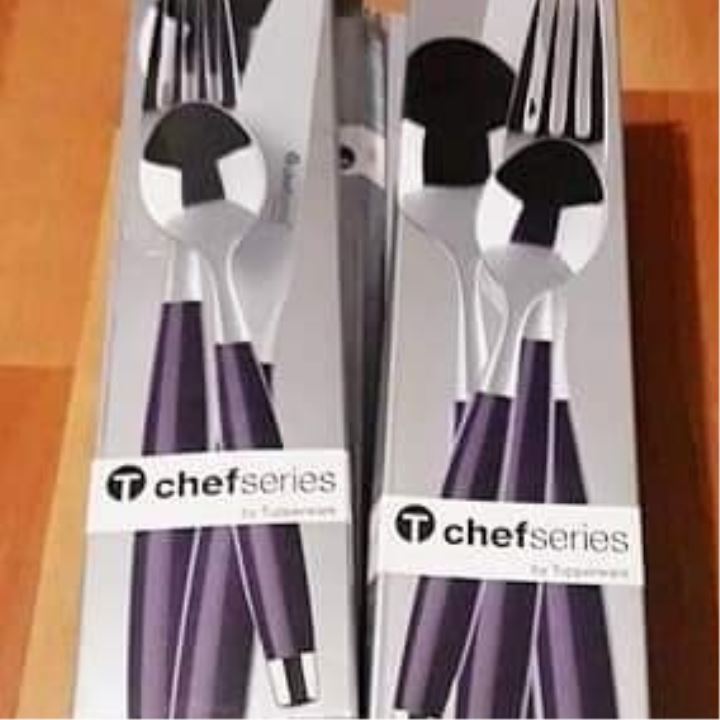 Tupperware chef series set of 4 pieces 