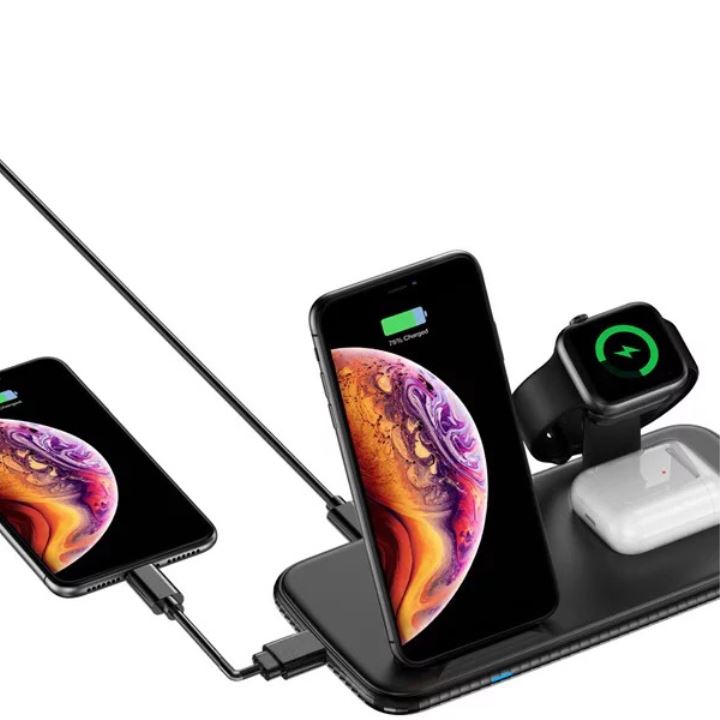 4 in 1 wireless charger station 